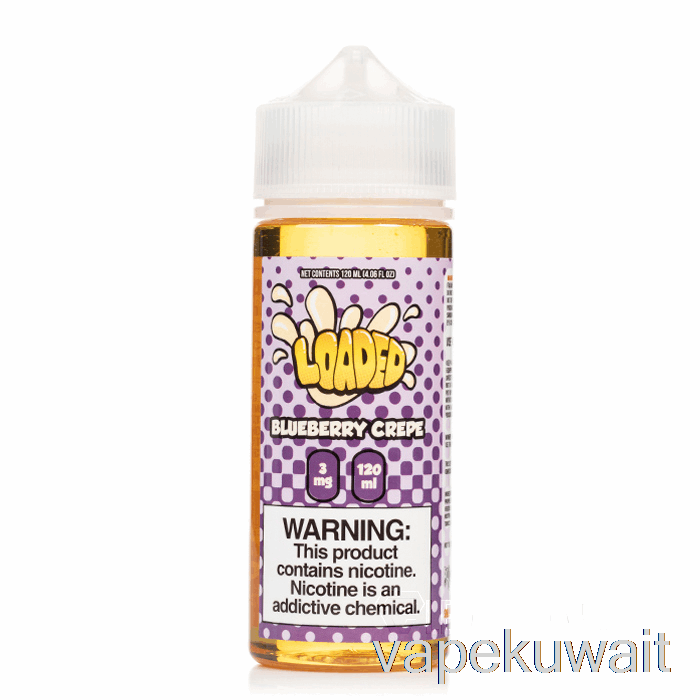 كريب التوت - سائل إلكتروني محمل - أبخرة لا ترحم - 120 مل 6 ملغ مجموعة كبسولات Vape